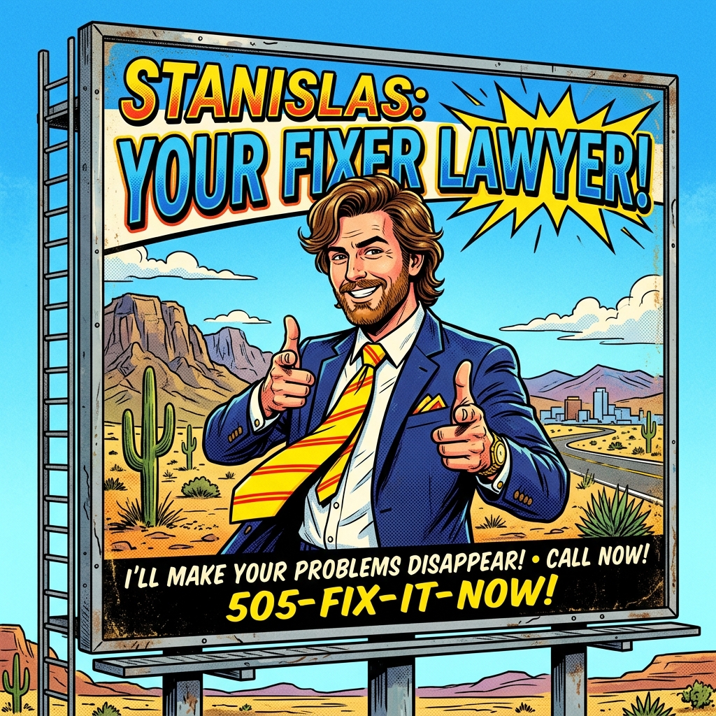 Stanislas - Your Fixer Lawyer Albuquerque Billboard
